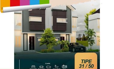 Jual Rumah Malang Desain Exclusive Free Biaya Tipe 31/63
