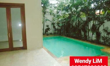 DIJUAL RUMAH MEWAH at Jl GAHARU CIPETE JAKSEL (GARDEN, SWIMMING POOL)