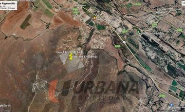 AMPLIO TERRENO CON UNA VISTA PANORAMICA EN ALGARROBITO