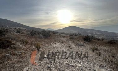 AMPLIO TERRENO CON UNA VISTA PANORAMICA EN ALGARROBITO