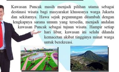 Jual Cepat Rumah Villa 2LT di Cianjur Puncak Cipanas CASH Only 395 Juta