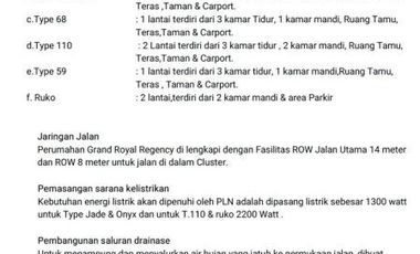 Ciamik Mewah, Grand Royal Regency, Wage, Surabaya Selatan | Br227 F