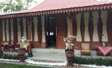 Villa Desain Joglo Asri Berlokasi di Bantul