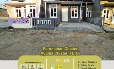 perumahan cluster di deket kampus ITERA Lampung
