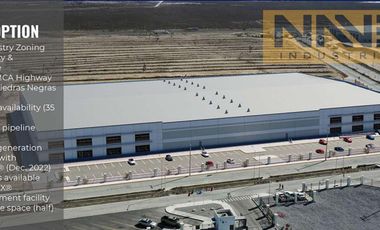 Industrial Warehouse - Ramos Arizpe, Coahuila (181,657.57 SF - 16,876.40 m²)