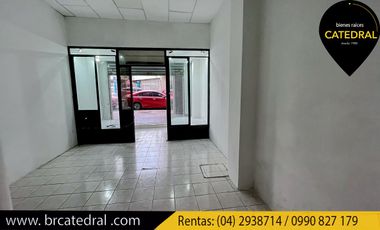 Local de arriendo en CENTRO -  P. ICAZA – código:18839