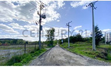Sitio con excelente ubicación acceso norte de Villarrica