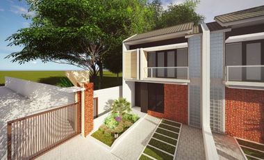 5 Menit Ke Pusat Perkotaan Rumah Dengan Konsep Villa hanya 600jutaan