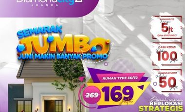 Terbaru, WA 0821-3993-----, Rumah Baru Di Sidoarjo Hanya 100 Juta, Diamond City Juanda 2
