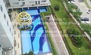 Disewakan Apartemen 2BR Bassura City Tw J lt 23 BR FURNISH