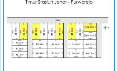 Cheap Land West of YIA Airport, Row Road 5m