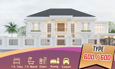 dijual rumah di lingkungan asri dan hijau di komplek pemda