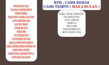 Rumah Murah di Prambanan DP Ringan Cicilan 1 Jutaan SISA 2 UNIT!