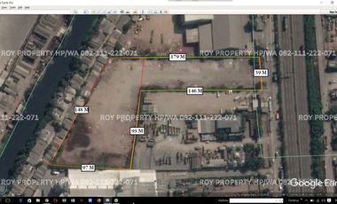 Tanah Cakung Cilincing 1,5 Ha Strategis Pinggir Tol Cakung