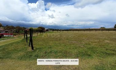 LOTE en VENTA en Oicatá VEREDA PORAVITA