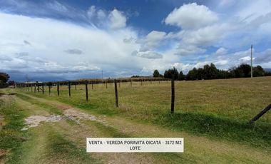 LOTE en VENTA en Oicatá VEREDA PORAVITA