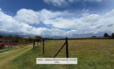 LOTE en VENTA en Oicatá VEREDA PORAVITA
