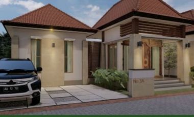 RUMAH CANTIK DESAIN ETNIK FULL FURNISHED DEKAT CANDI BOROBUDUR