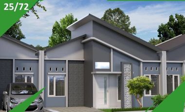 Rumah Dijual di Malang Tipe 25/72 View Katu Bebas Banjir