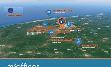 Terreno  Industrial en Venta de 16,005.28 m2 en Merida Yucatan