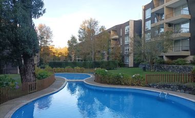 DEPARTAMENTO EXCLUSIVO CONDOMINIO CAMINO AL VOLCAN, A 2 KM DEL CENTRO DE PUCON