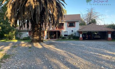 Parcela c/casa venta 7D/4B quincho + piscina en Carampangue