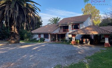 Parcela c/casa venta 7D/4B quincho + piscina en Carampangue