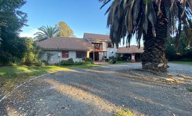 Parcela c/casa venta 7D/4B quincho + piscina en Carampangue