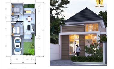 Jual Rumah Murah Type 45 di Graha Arimbi Salatiga