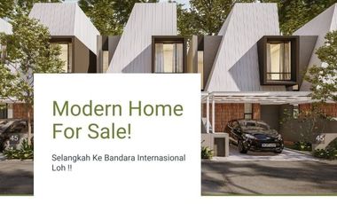 Rumah Baru Type 45/87 Konsep Ala Jepang Harga 300 Juta an Booking Unitnya
