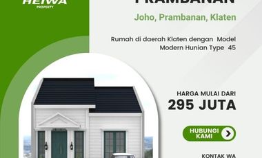 Siap KPR!!! Rumah Pesan Bangun Harga 300 Jutaan Di Prambanan