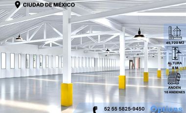 Industrial warehouse rental in Mexico City