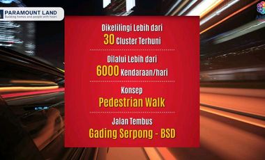 PROMO LAUNCHING RUKO GADING SERPONG ANIVA GRANDE HARGA MURAH