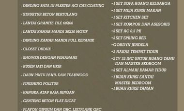 VILLA MEWAH DI KAWASAN CANDI BOROBUDUR FULLY FURNISHED DEKAT ARTIS