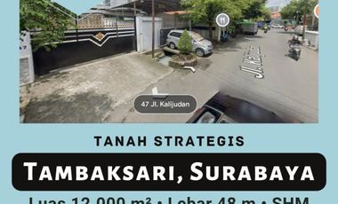 TANAH STRATEGIS KALIJUDIN TAMBAKSARI SURABAYA