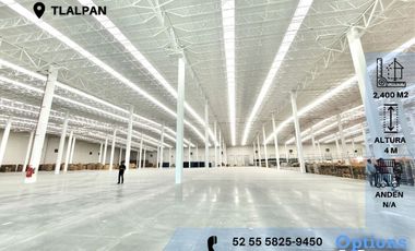 Industrial warehouse rental opportunity in Tlalpan