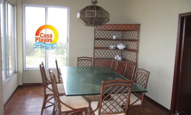 Venta Casa Frente Al Mar en El Malecón de Playas Villamil