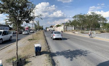 2 TERRENOS COMERCIALES RENTA AV BENITO JUAREZ e ISRAEL CAVAZOS Gpe ESTRATÉGICO