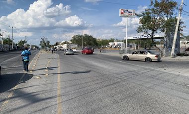 2 TERRENOS COMERCIALES RENTA AV BENITO JUAREZ e ISRAEL CAVAZOS Gpe ESTRATÉGICO