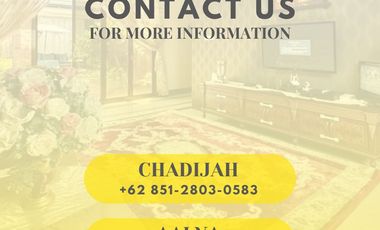 Dijual Rumah Mewah Full Furnished di dalam Komplek, Jatinegara, Jakarta Timur