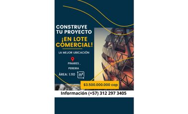 VENTA DE LOTE COMERCIAL URBANO