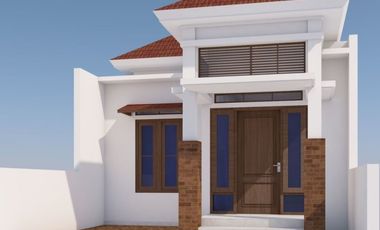Rumah Baru 3 Kamar 5 Menit Kampus Uad Yogyakartan Desain Etnik