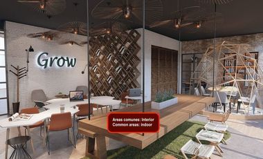 Oficina en venta en nuevo centro urbano de Playa del Carmen, cruz de servicios.