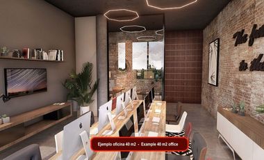 Oficina en venta en nuevo centro urbano de Playa del Carmen, cruz de servicios.