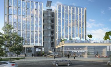 Oficina en venta en nuevo centro urbano de Playa del Carmen, cruz de servicios.
