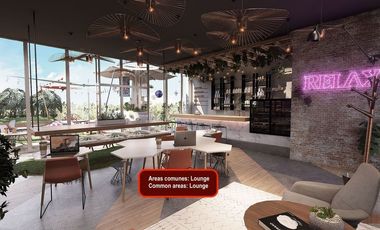 Oficina en venta en nuevo centro urbano de Playa del Carmen, cruz de servicios.