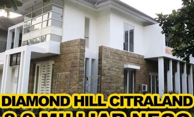 MEWAH Diamond Hill Citraland Rumah 2 Lantai