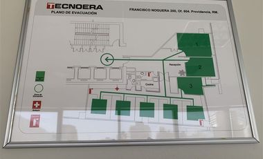 Oficina en Arriendo en 161.538 - Arriendo Oficina Providencia Andres Bello con Francisco Noguera - 180Mts
