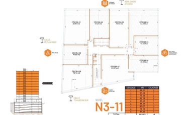 VENTA DE OFICINA COMERCIAL EN TORRE ALBERTINA CON UBICACIÓN PRIVILEGIADA