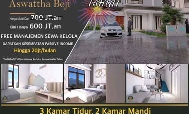 Modal 10 Juta Dapat Villa Mewah Dekat Alun Alun Kota Batu Aswattha